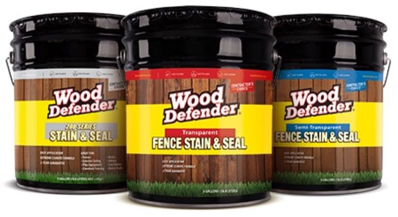 Fence Staining near Pilot Point